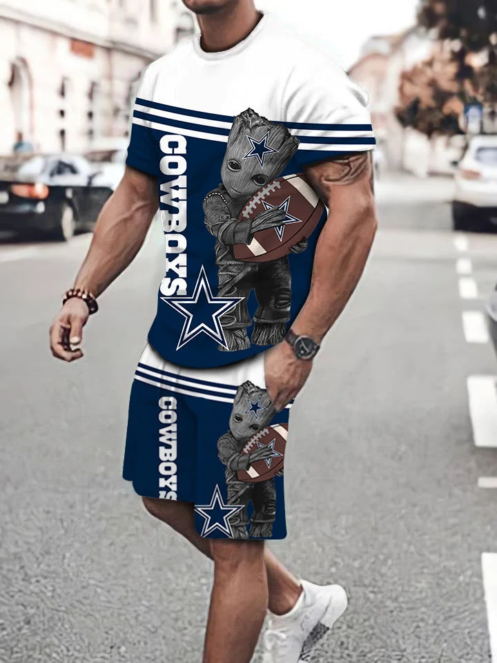 Dallas Cowboys Limited Edition Top And Shorts Two-Piece Suits Merch For Fans Gift For Sport Music Fans