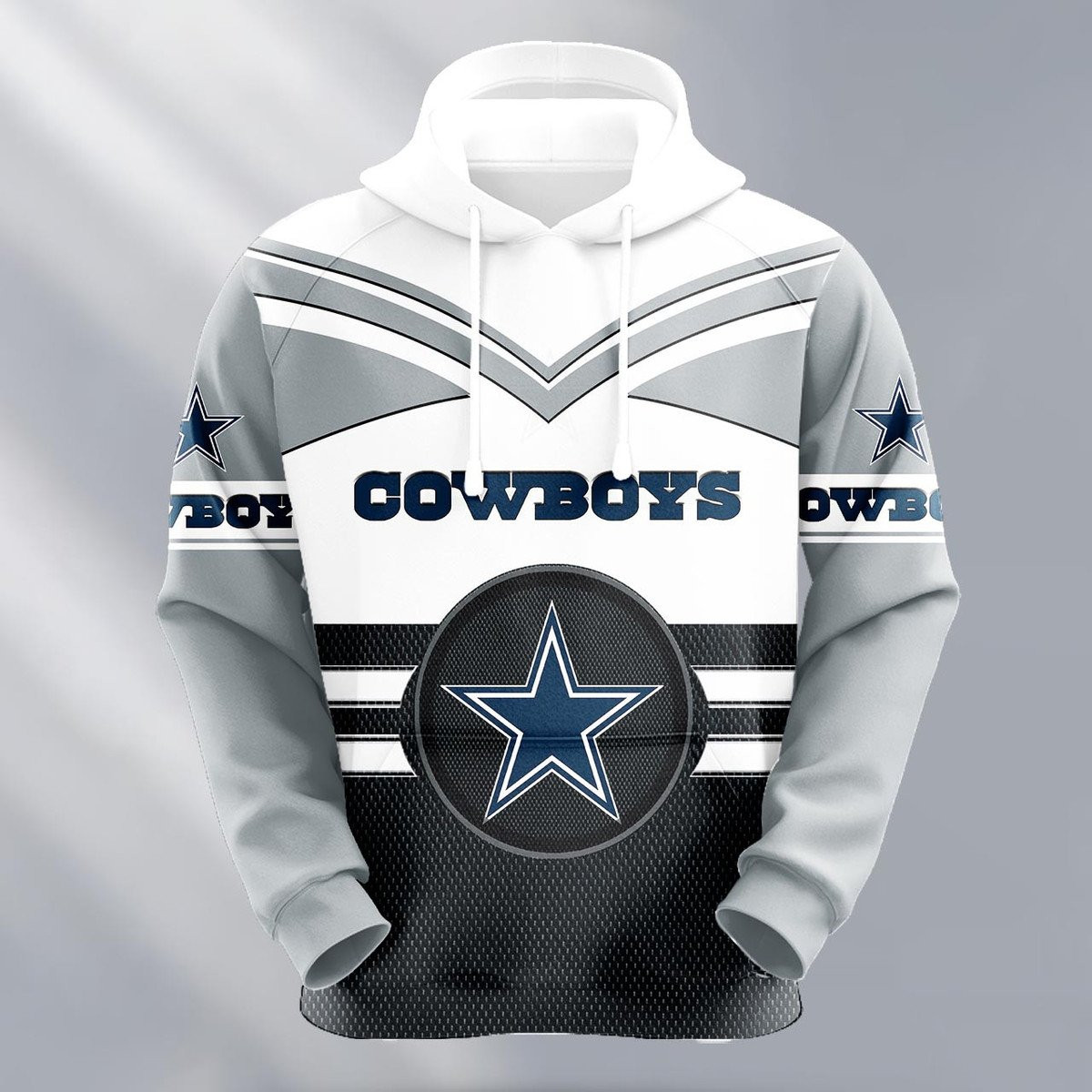 Dallas Cowboys Logo NFL 3D Hoodie