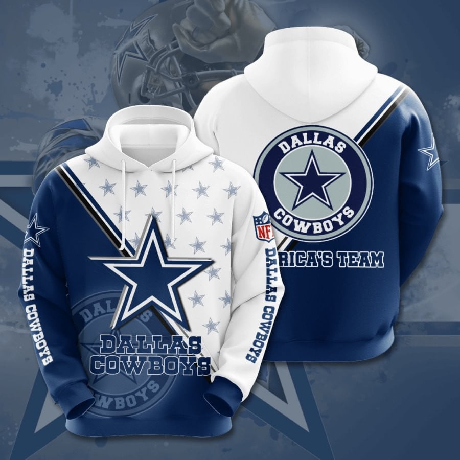 Dallas Cowboys Logo NFL Football Team Hoodie