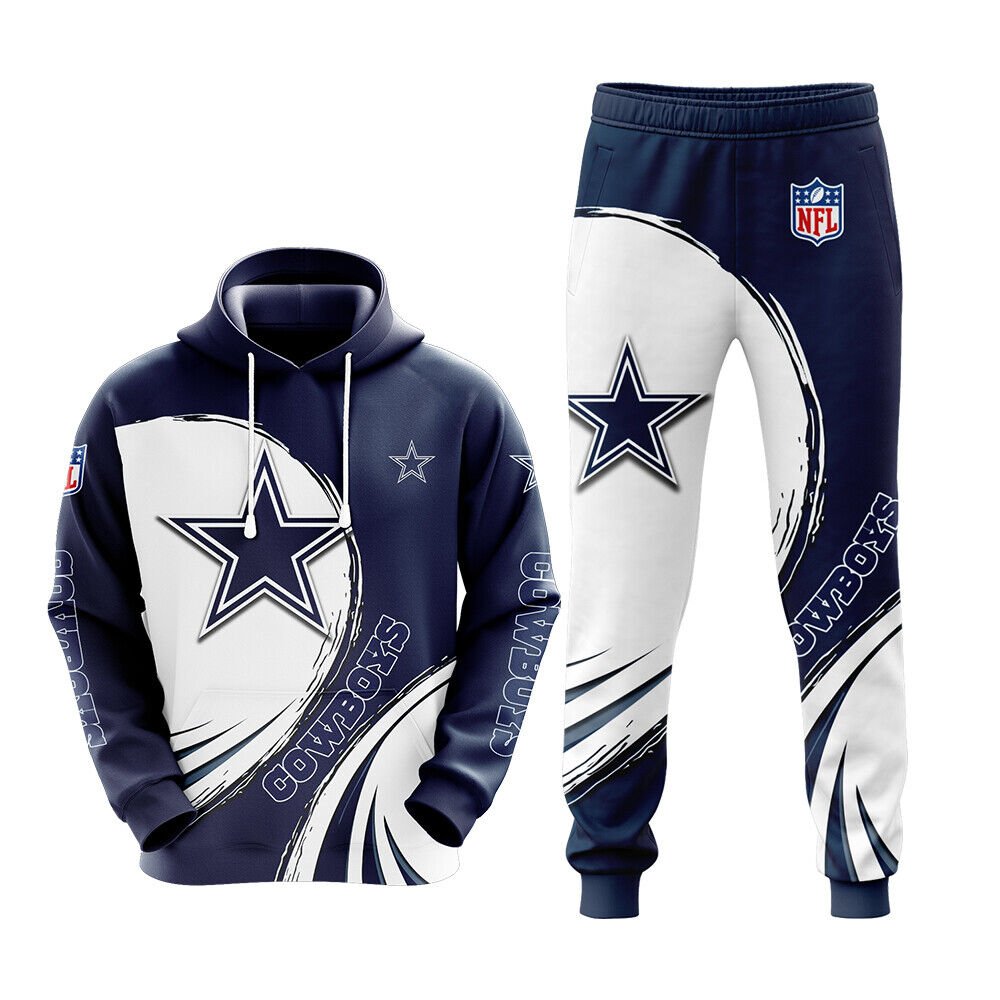 Dallas Cowboys NFL Football Team Sport Hoodie Tracksuit, NFL hoodie, NFL Joggers Gift For Sport Music Fans