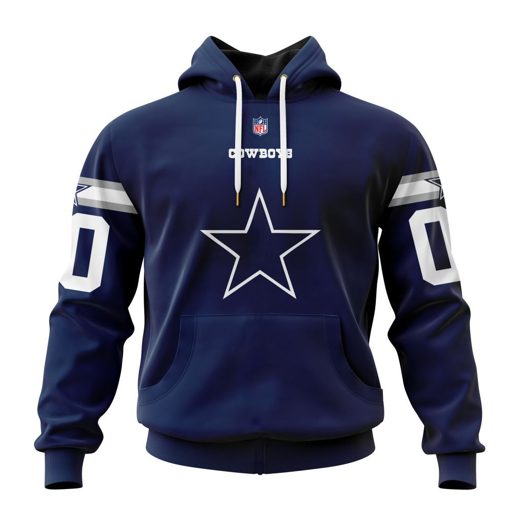 Dallas Cowboys Specialized Design Personalized Letters Number V24101202 Hoodie