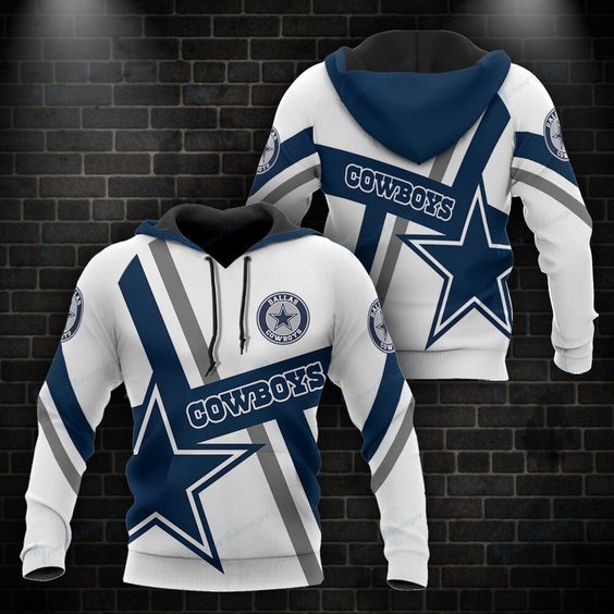 Dallas Cowboys V2 NFL Football Team Hoodie