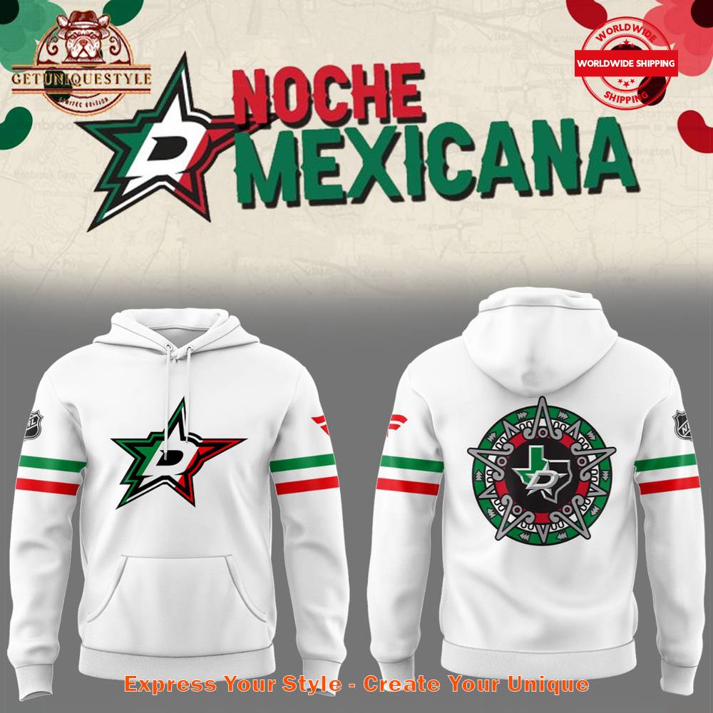 Dallas Stars Noche Mexicana 2025 Hoodie