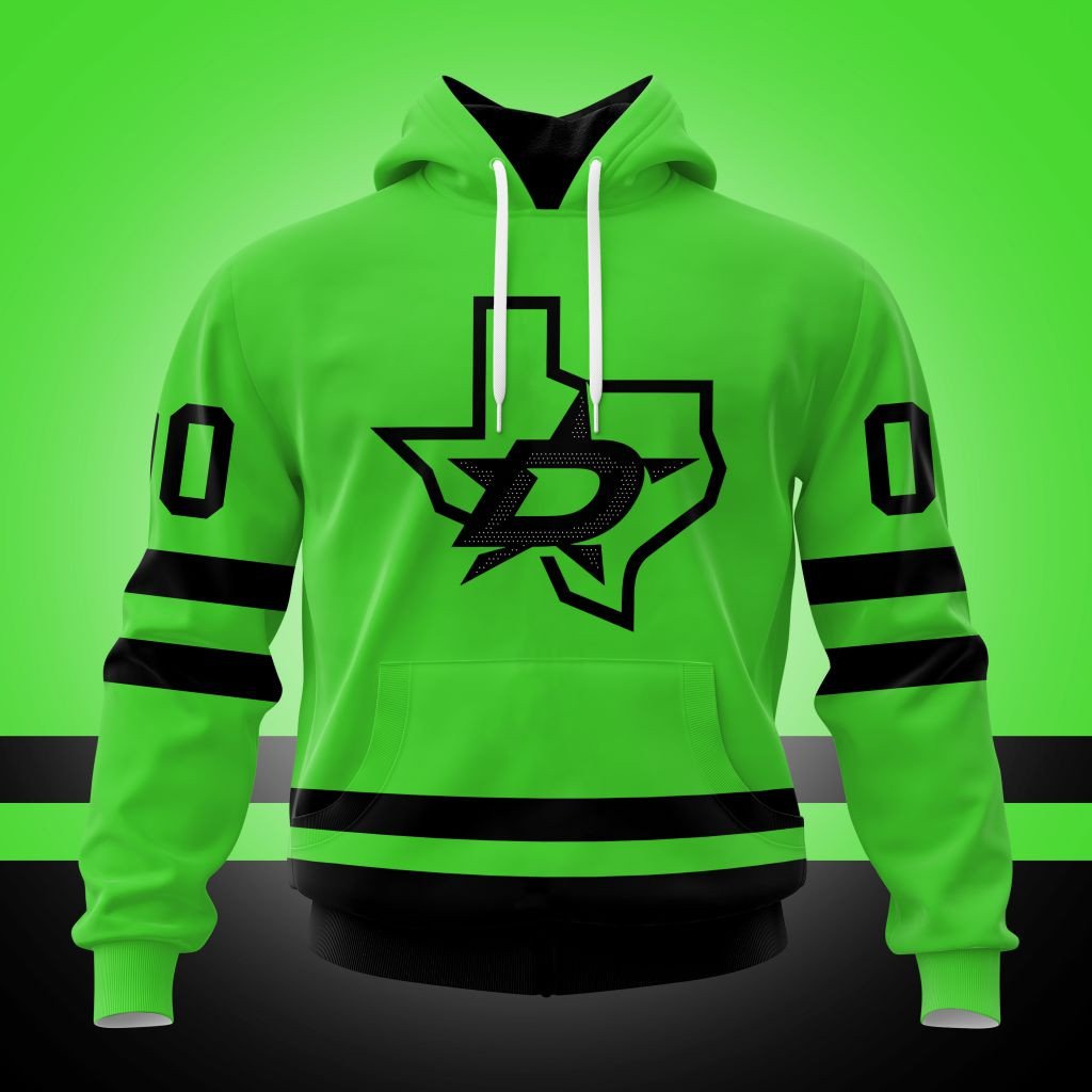 Dallas Stars Special Colour Rush Design ST2401