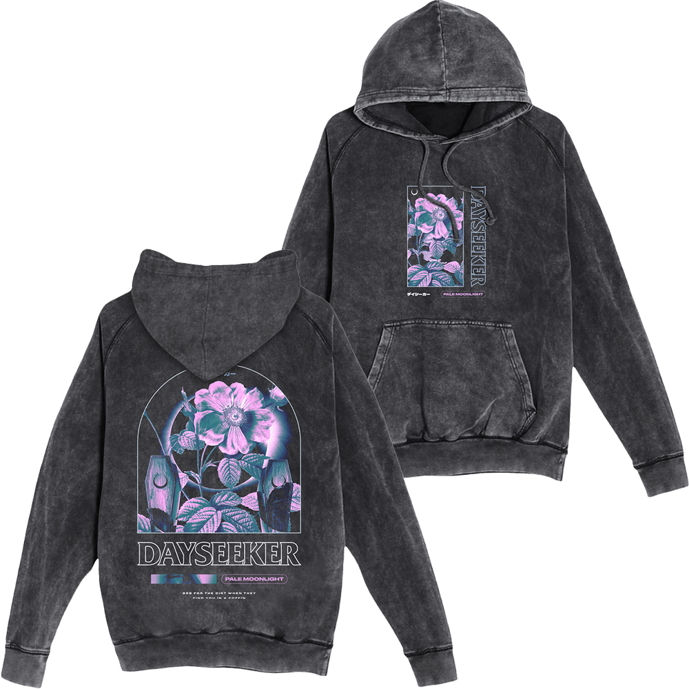 Dayseeker Merch Pale Moonlight Acid Wash Hoodie Stepdad Gifts For Fathers Day