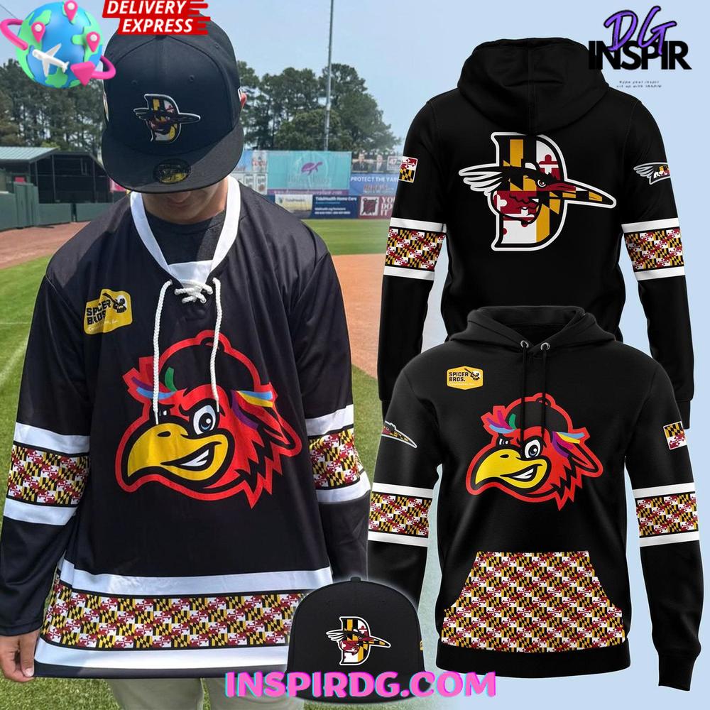 Delmarva Shorebirds x Spicer Bros 2025 Limited Hoodie Premium Merchandises
