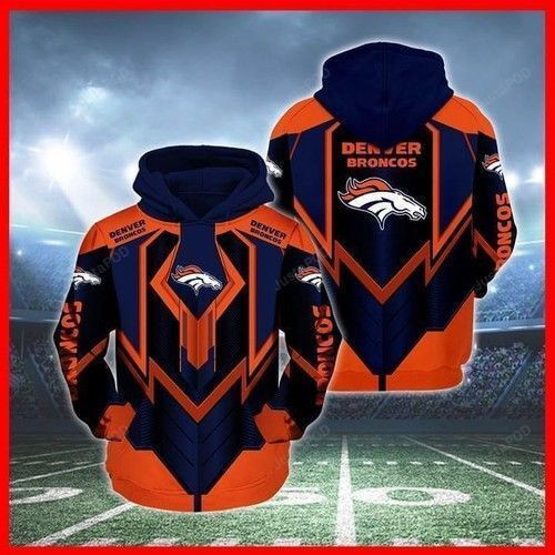 Denver Broncos Football 2020 Hoodie  Zip Hoodie
