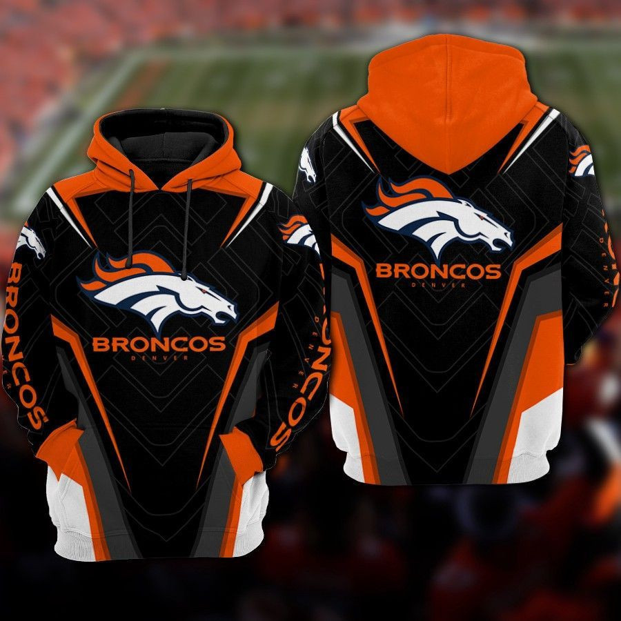 Denver Broncos Hoodie  Zip Hoodie Style 1682 Gift For Sport Music Fans