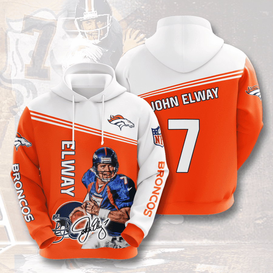 Denver Broncos Hoodie  Zip Hoodie Version 1228