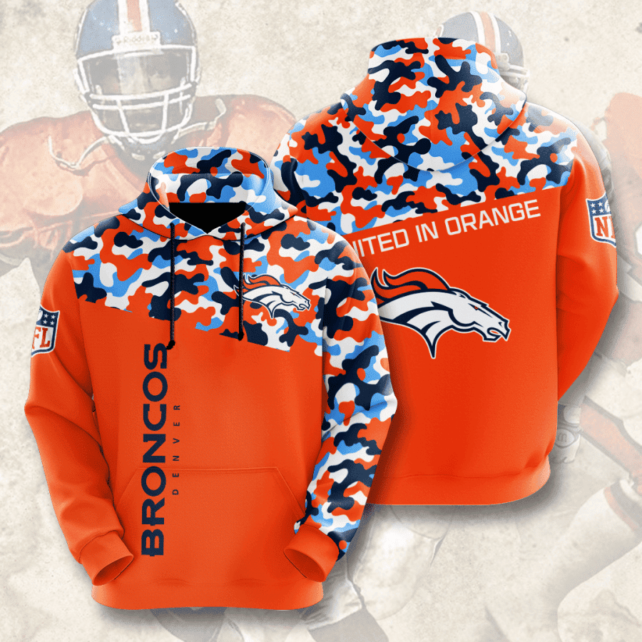 Denver Broncos Hoodie  Zip Hoodie Version 1866