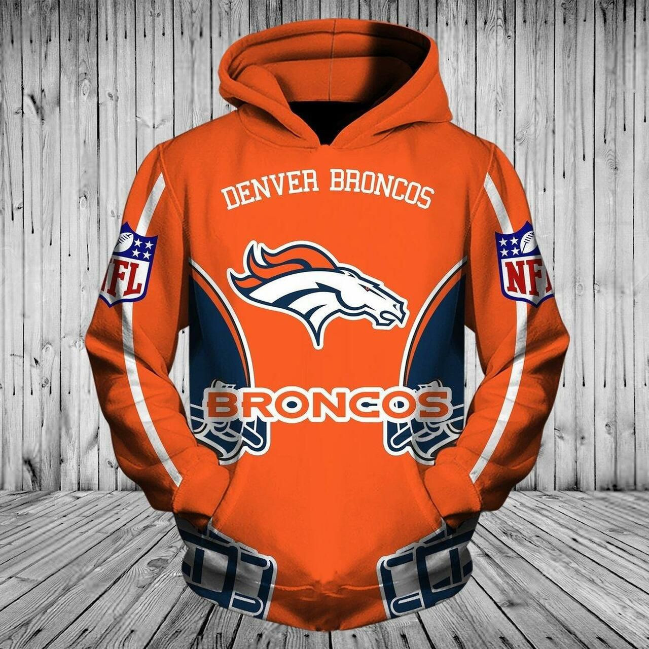 Denver Broncos NFL Football Hoodie Version 171