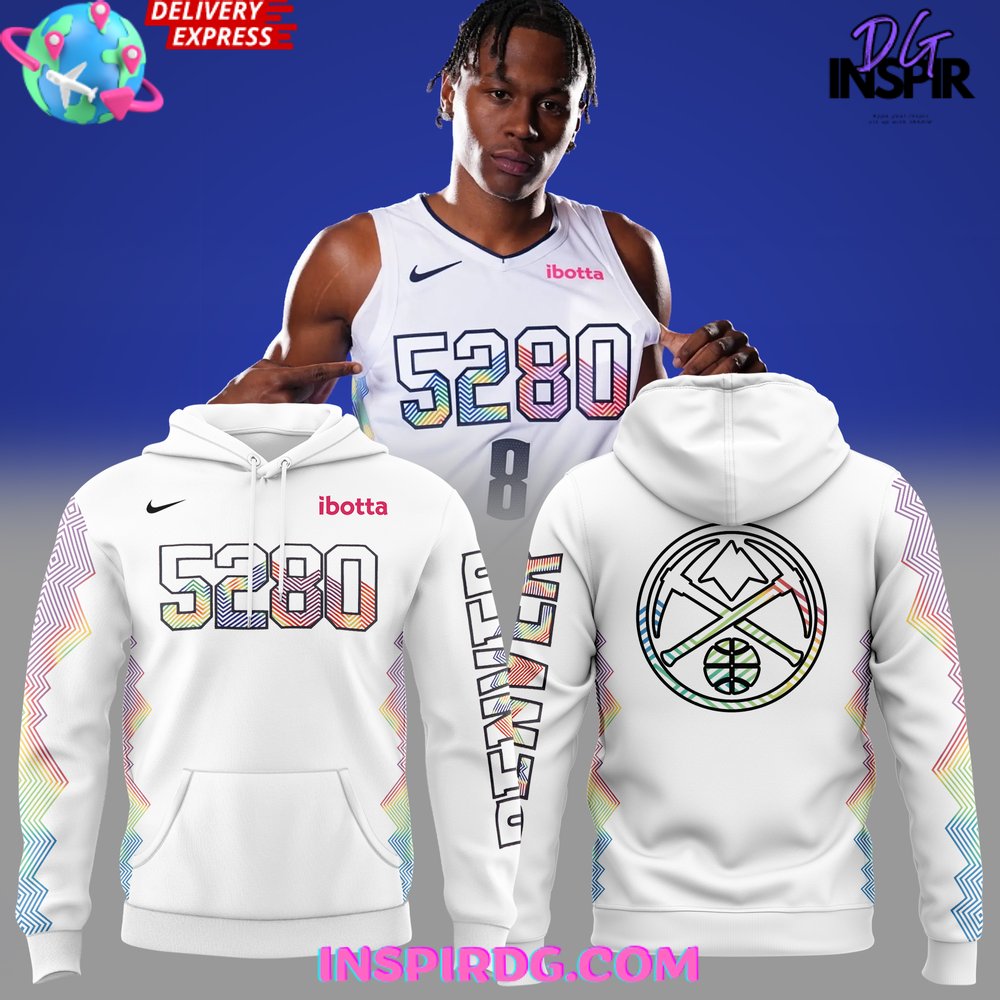 Denver Nuggets 2025 City Hoodie â€“ NBA Team Apparel