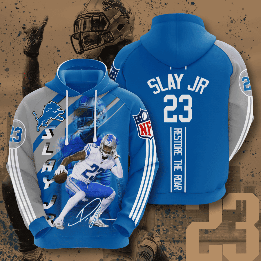 Detroit Lions Darius Slay Jr Hoodie  Zip Hoodie Version 1265