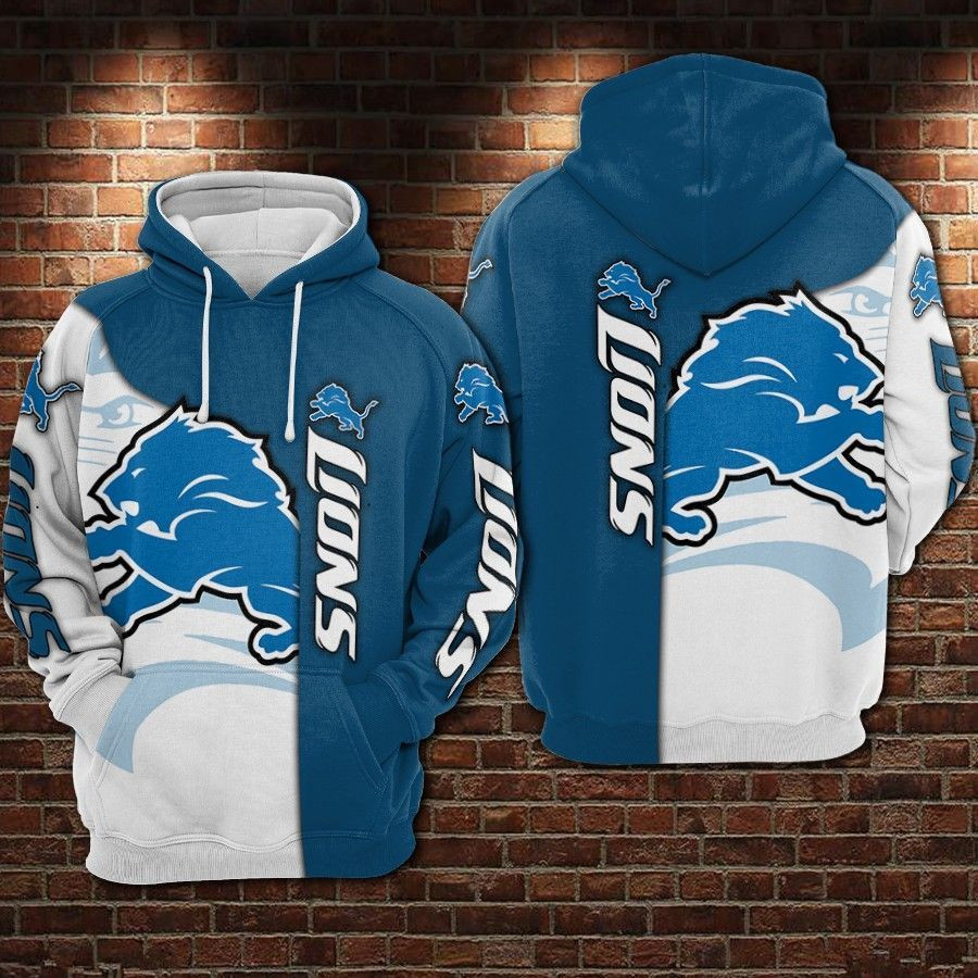Detroit Lions Hoodie  Zip Hoodie Version 1832