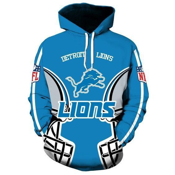Detroit Lions Hoodie  Zip Hoodie Version 2165