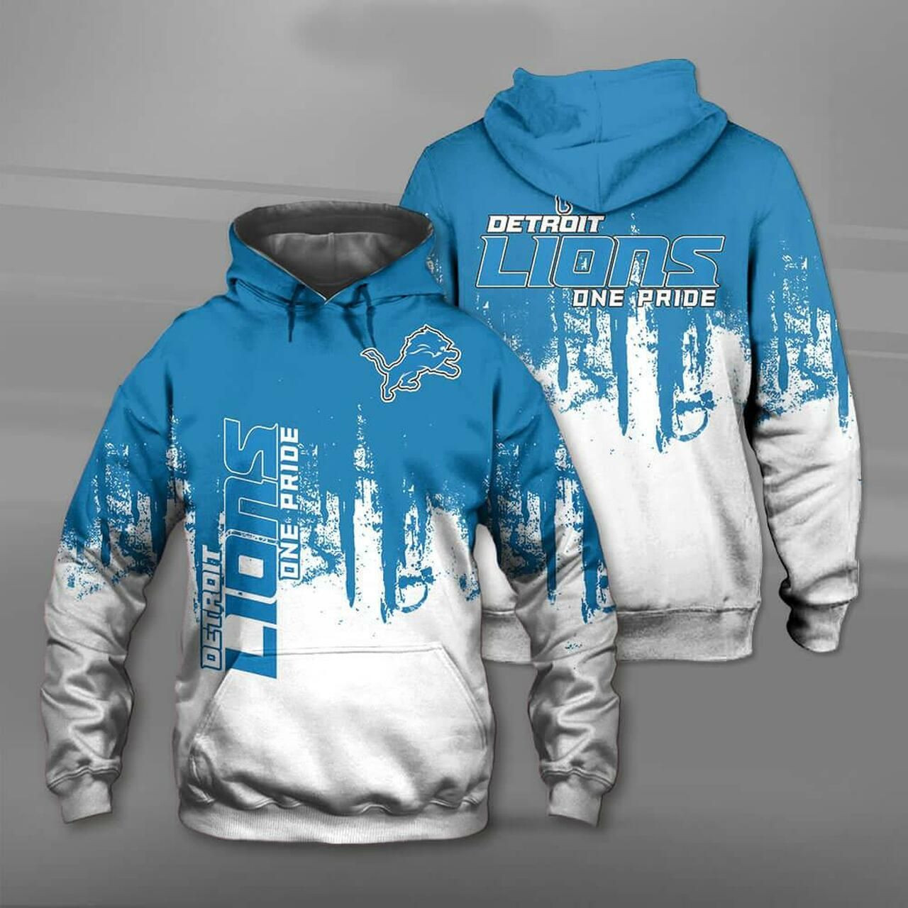 Detroit Lions Hoodie  Zip Hoodie Version 258