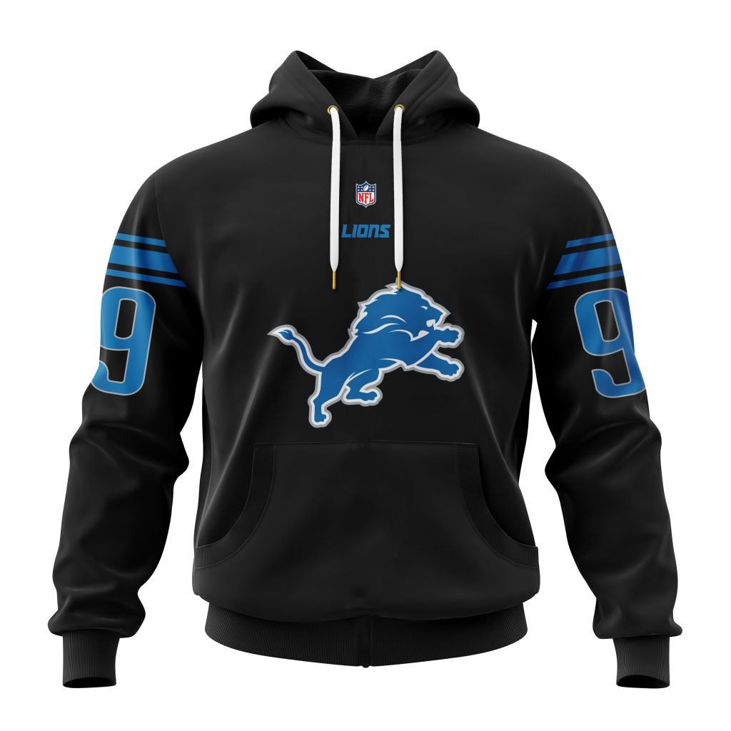 Detroit Lions Specialized Design Personalized Letters Number V24101201 Hoodie