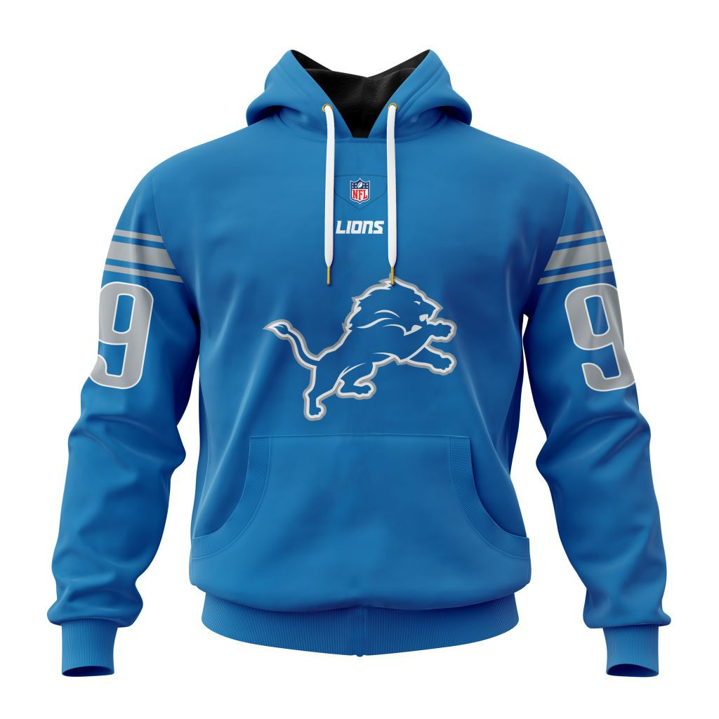 Detroit Lions Specialized Design Personalized Letters Number V24101202 Hoodie