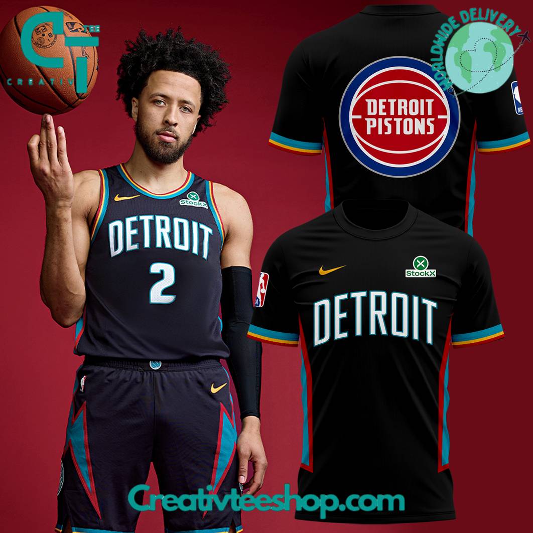 Detroit Pistons New 2025-26 City Shirt