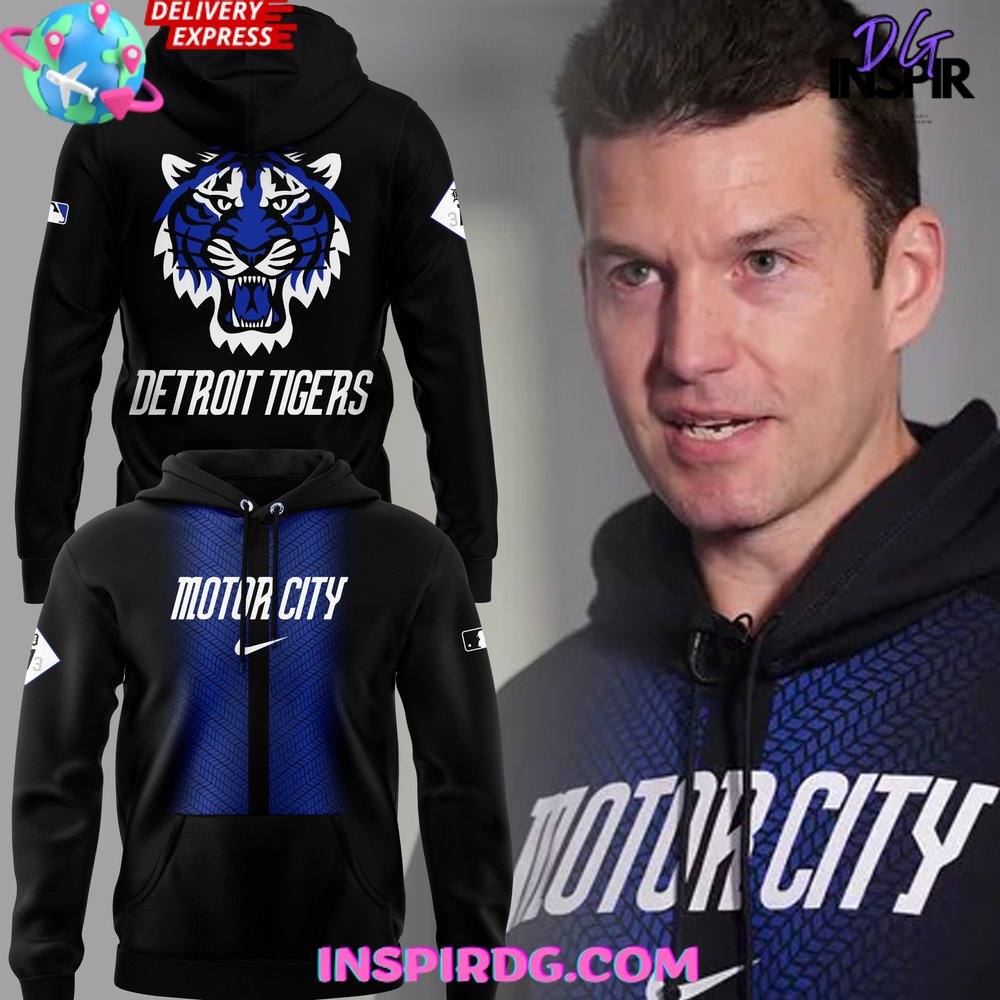 Detroit Tigers Motor City Connect 2025 Hoodie Premium Merchandise