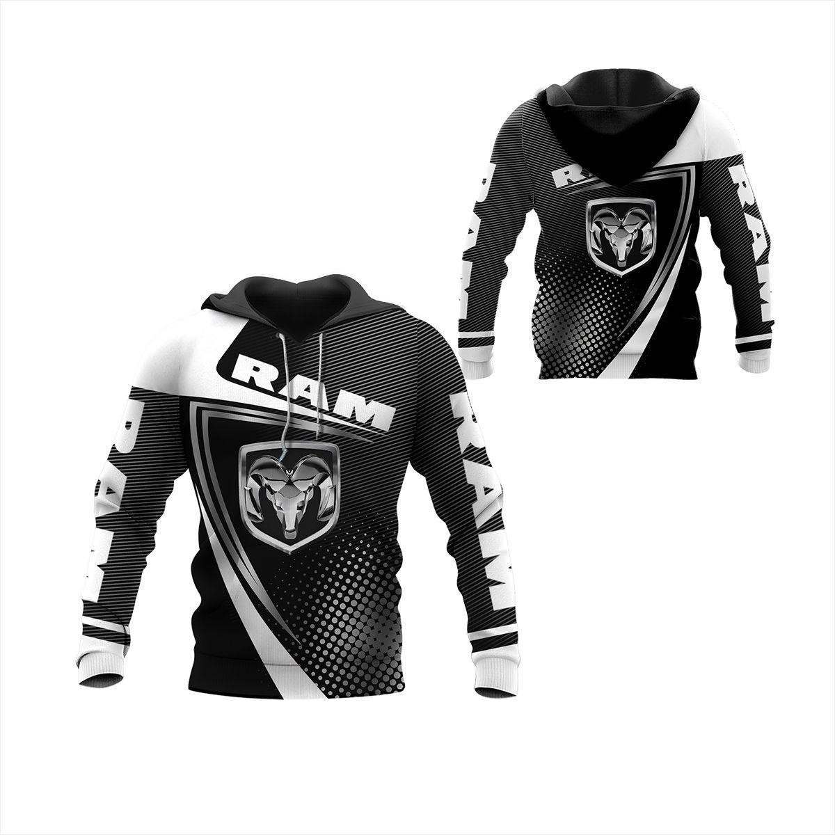 Dodge Ram Shirt Fan Gift 110 Version Unisex 3d Hoodie Zip Hoodie