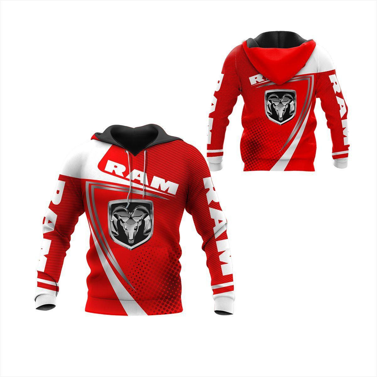 Dodge Ram Shirt Fan Gift 112 Version Unisex 3d Hoodie Zip Hoodie