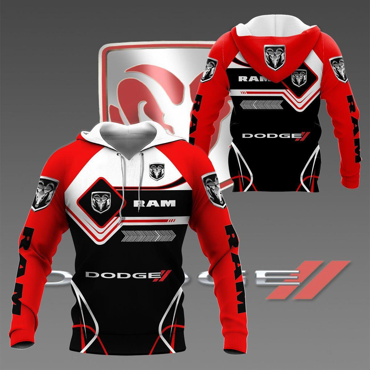 Dodge Ram Shirt Fan Gift 421 Version Unisex 3d Hoodie Zip Hoodie