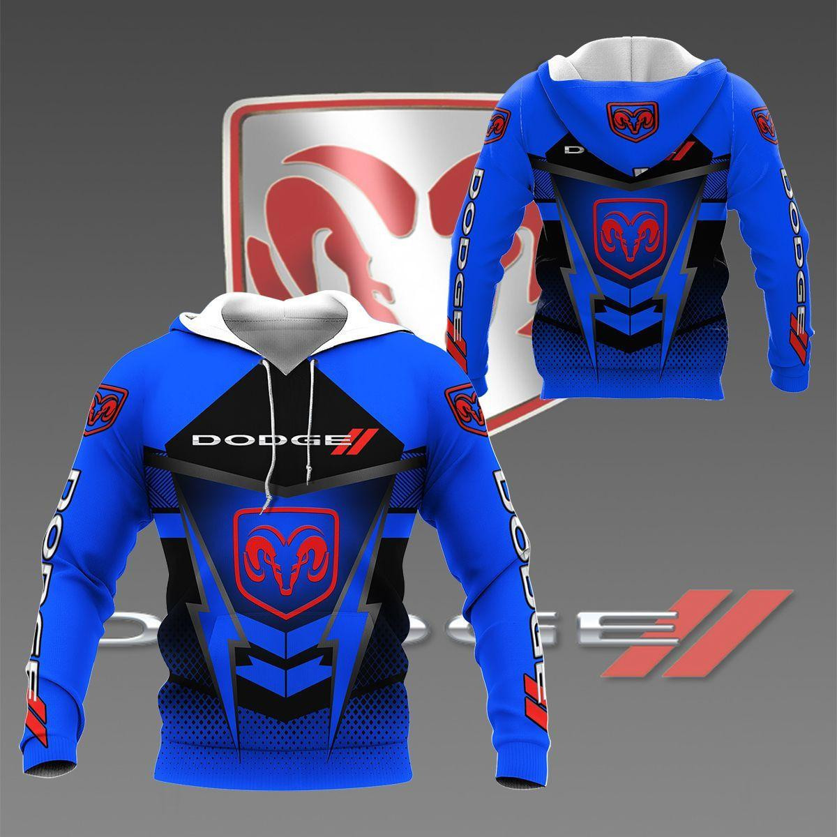 Dodge Shirt Fan Gift 500 Version Unisex 3d Hoodie Zip Hoodie