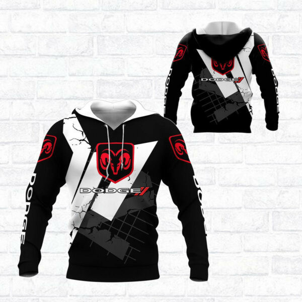 Dodge Shirt Fan Gift 666 Version Unisex 3d Hoodie Zip Hoodie 455