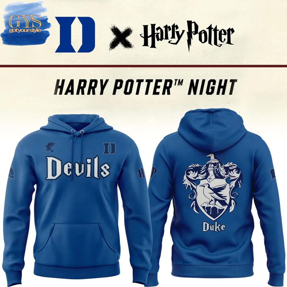 Duke Blue Devils 2025 Harry Potter Night Limited Edition Hoodie Premium Merchandises