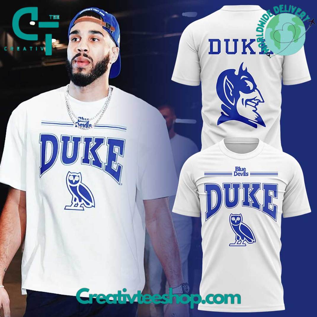 Duke Blue Devils Jayson Tatum x OVO Special Tee