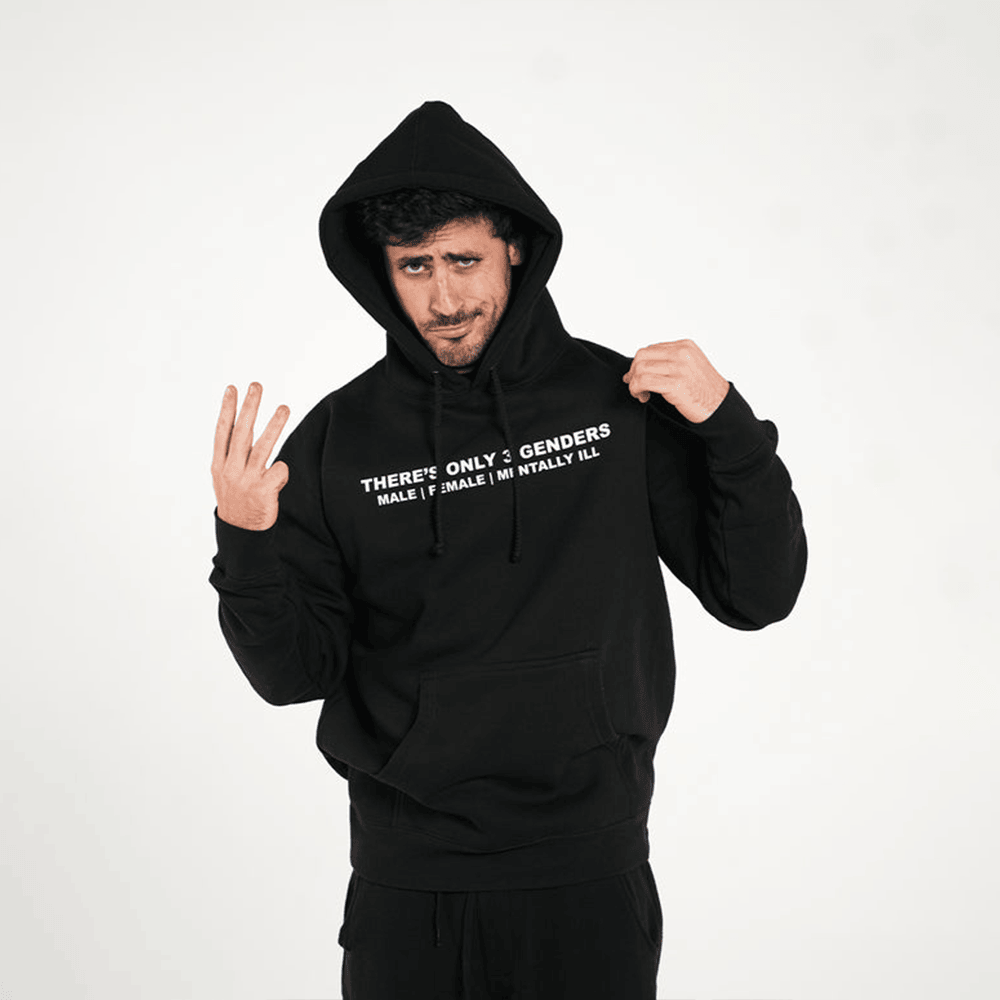 Duke Gomez Merch Theres Only 3 Genders Hoodie Dad Gifts For Fathers Day 2025