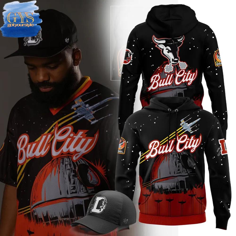 Durham Bulls x Star Wars Night 2025 Limited Edition Hoodie Premium Merchandises