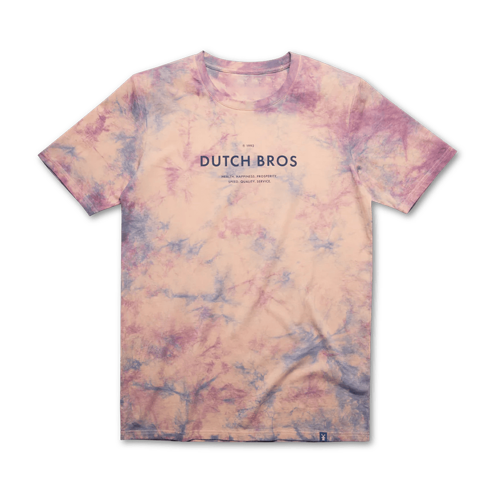 Dutch Bros Merch Dutch Bros Pastel Tie Dye T-Shirt Good Father'S Day Presents