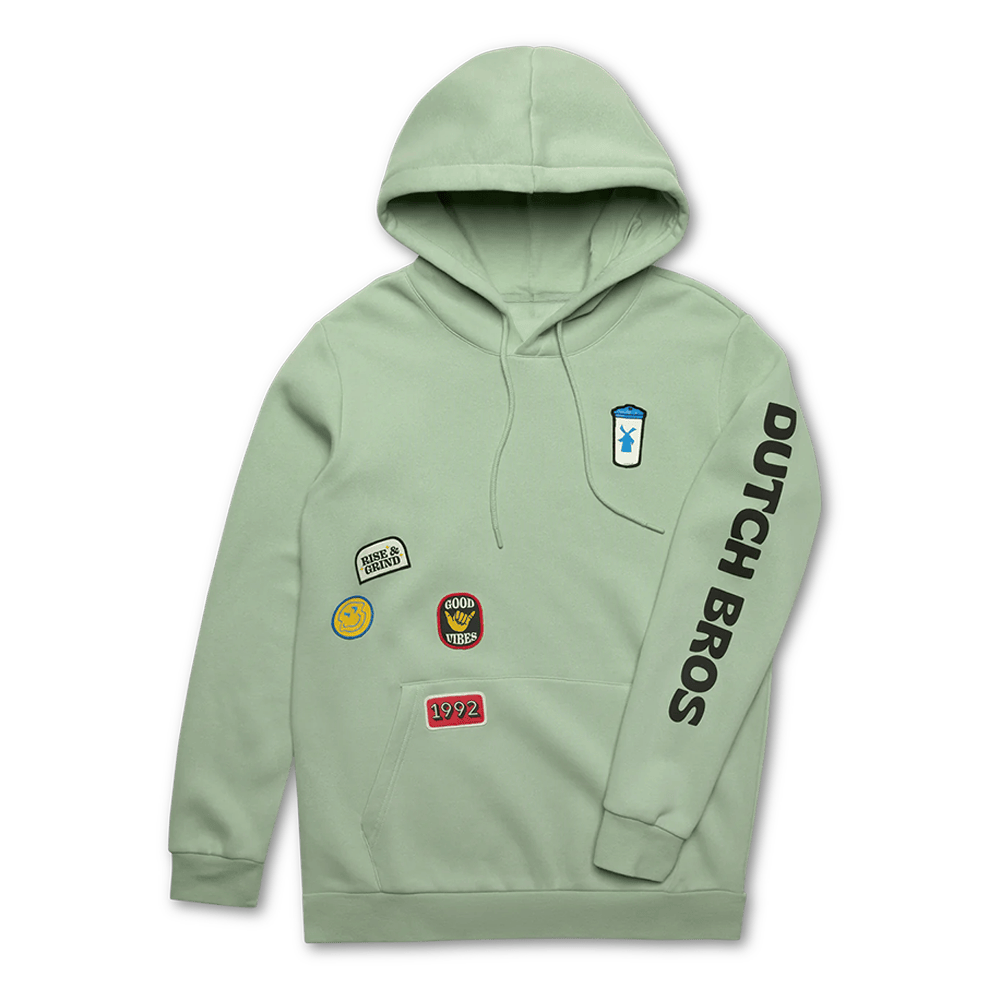 Dutch Bros Merch Dutch Bros Patch Hoodie Top 10 Fathers Day Gifts
