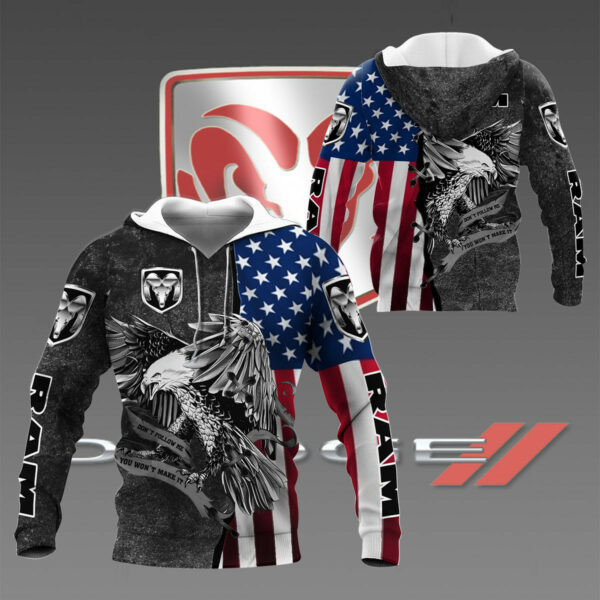 Eagle Dodge Ram Sports Car 8k468 Fan Gift 3d Zip Hoodie Ii0 847