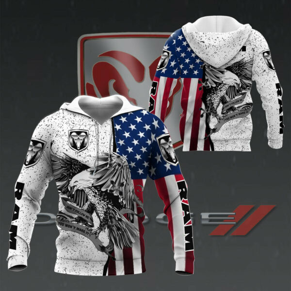 Eagle Dodge Ram Sports Car 8k470 Fan Gift 3d Zip Hoodie Ii0 157