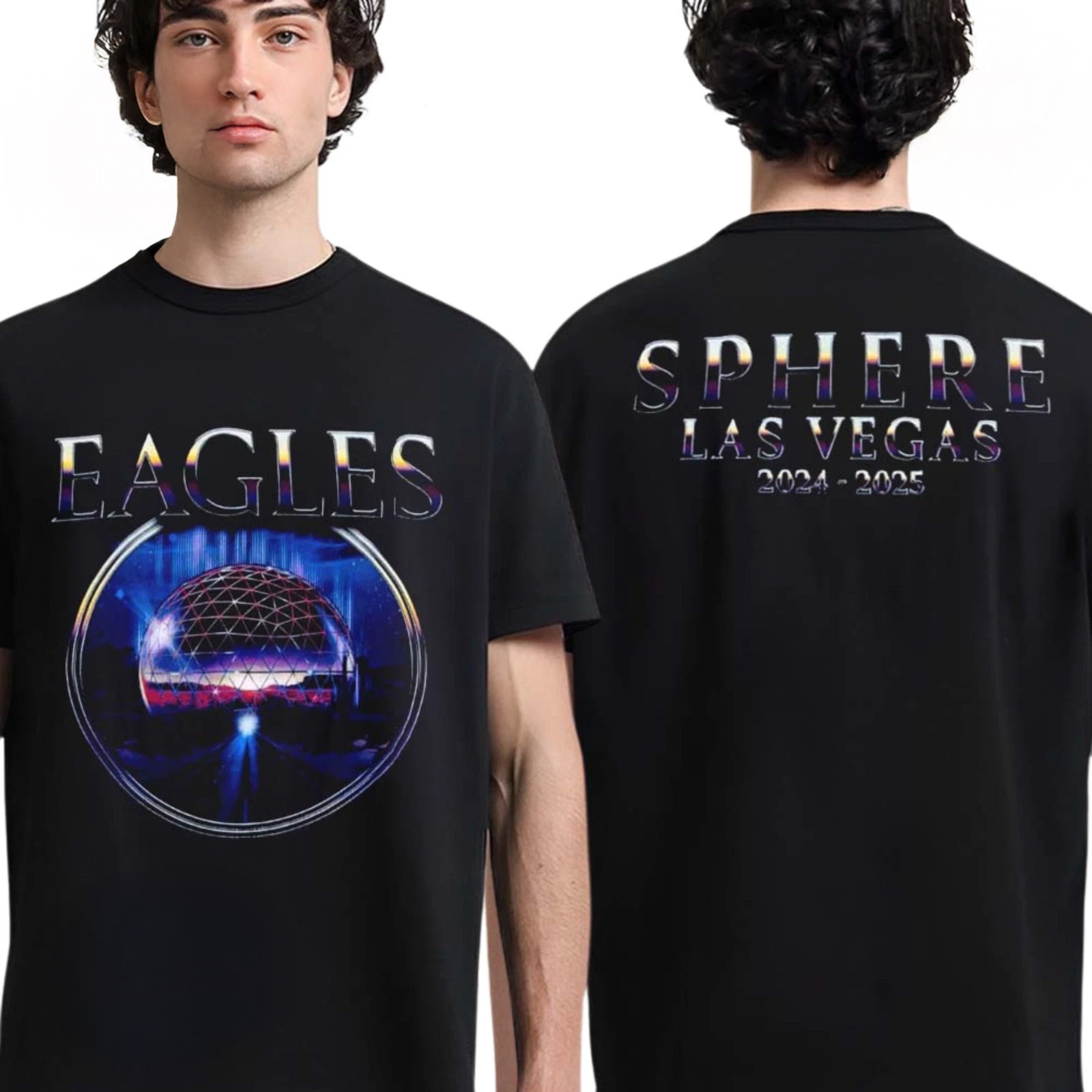Eagle Live At Sphere Las Vegas 2024 2025 T-Shirt Gifts For Husband