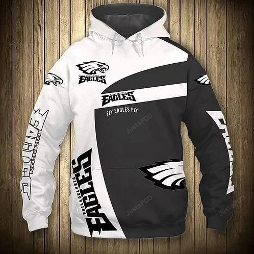 Eagles Philadelphia Hip Hop Skull Hoodie  Zip Hoodie Version 930