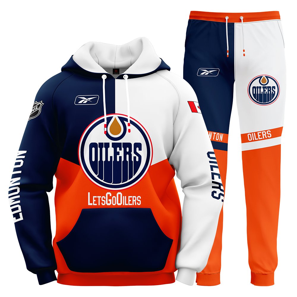 Edmonton Oilers NHL Team Sport Hoodie Tracksuit Gift For Sport Music Fans