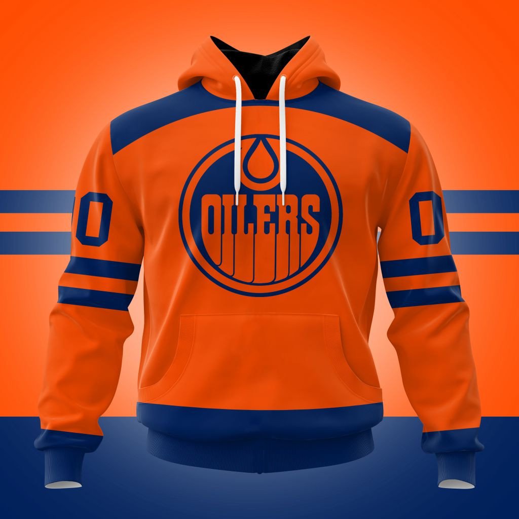 Edmonton Oilers Special Colour Rush Design ST2401