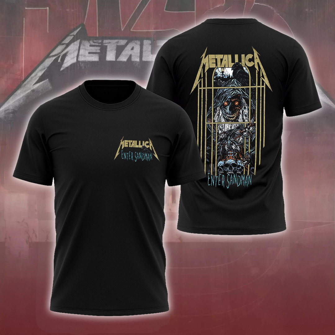 Enter Sandman Pinball Art T-Shirt Gifts For Boyfriend