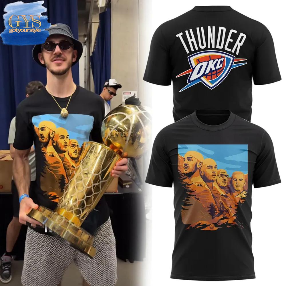 Face Alex Caruso Mt Rushmore Parade OKC Special Edition T-Shirt Premium Merchandises