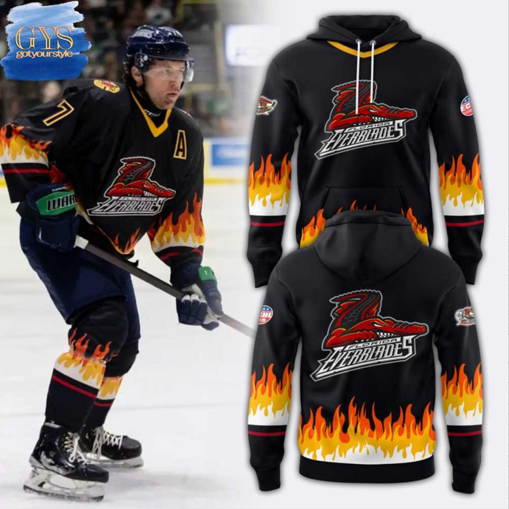 Florida Everblades First Responders Night Limited Edition Hoodie