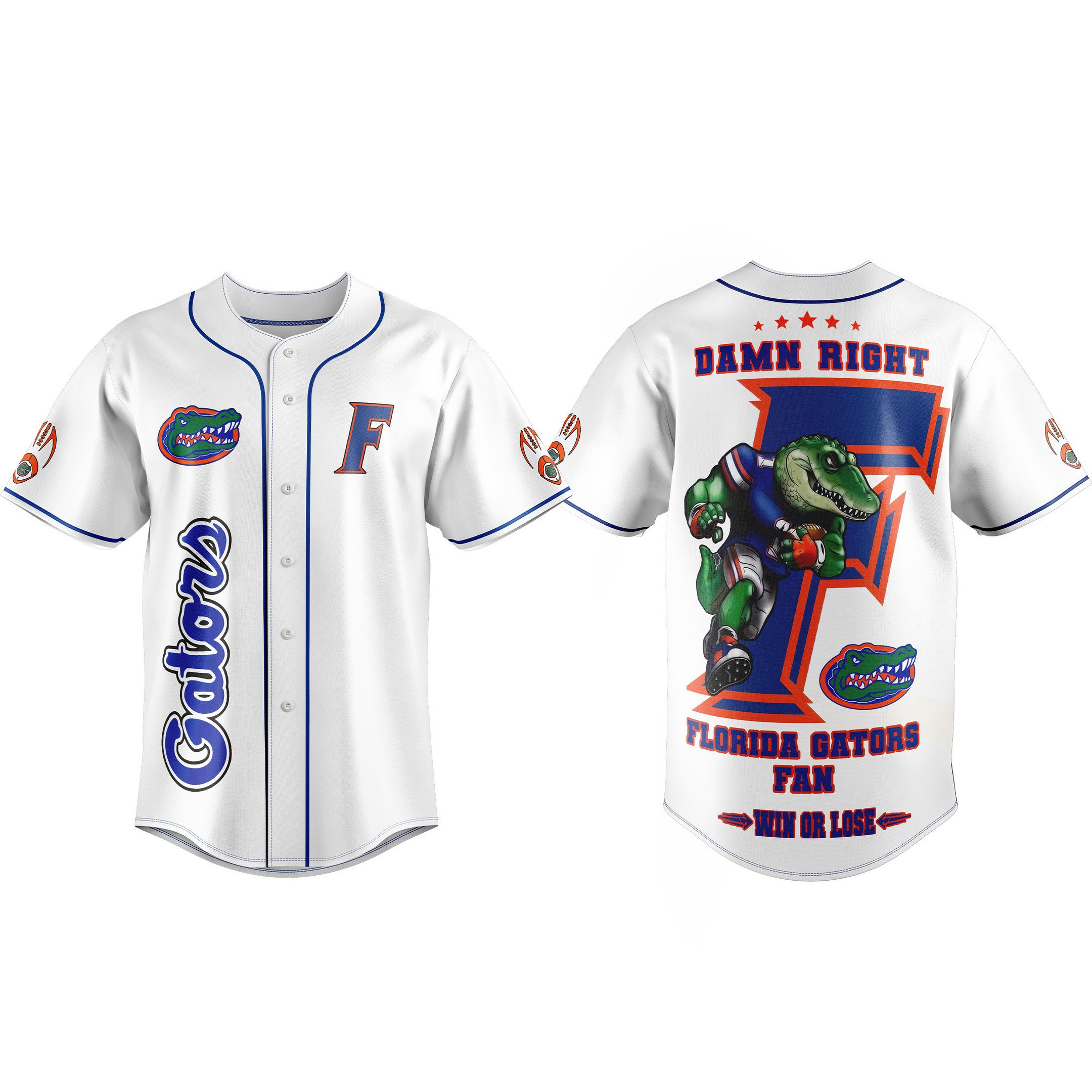 Florida Gators Baseball Jersey For Fans