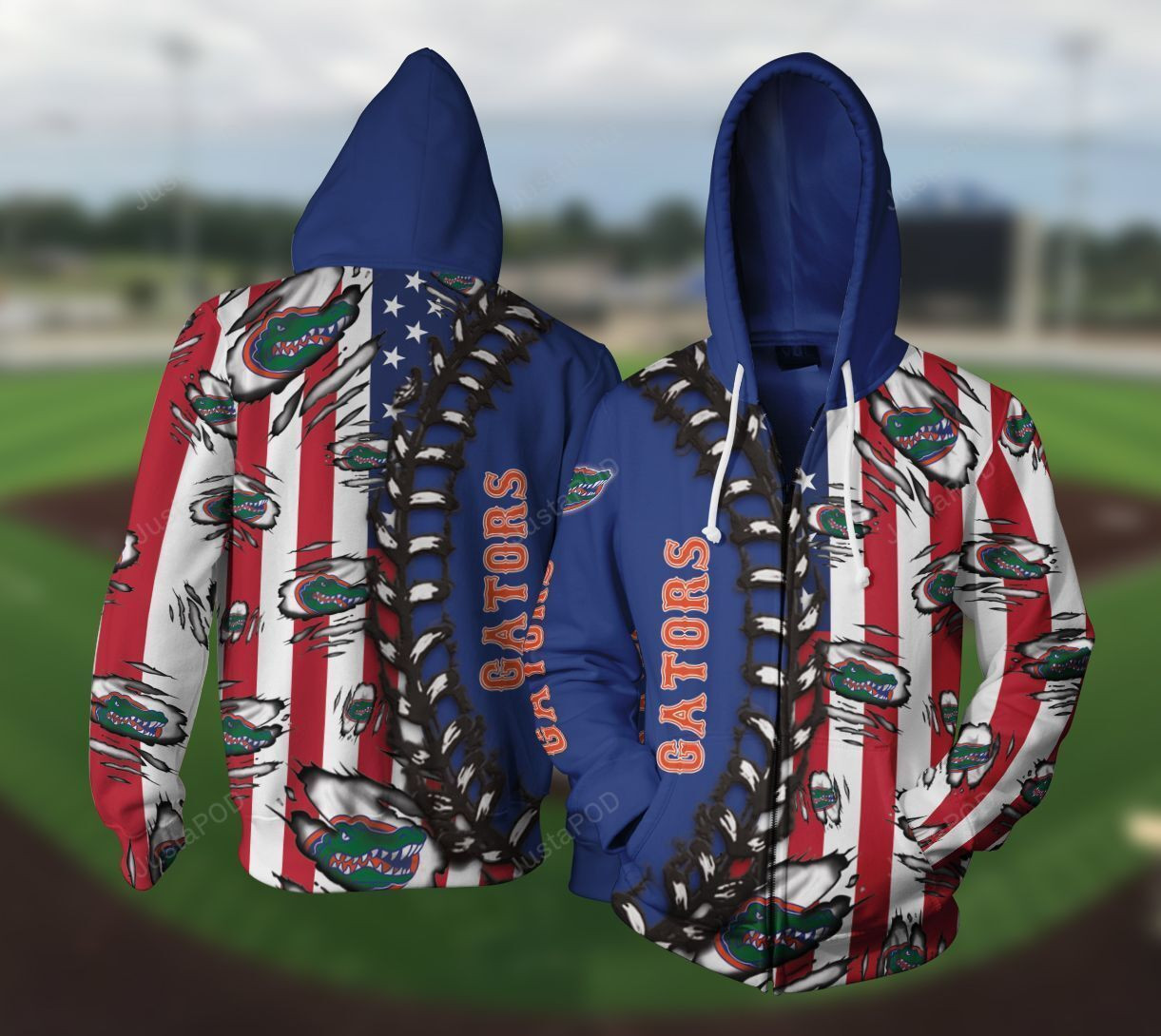 Florida Gators Football Hoodie  Zip Hoodie Version 1249