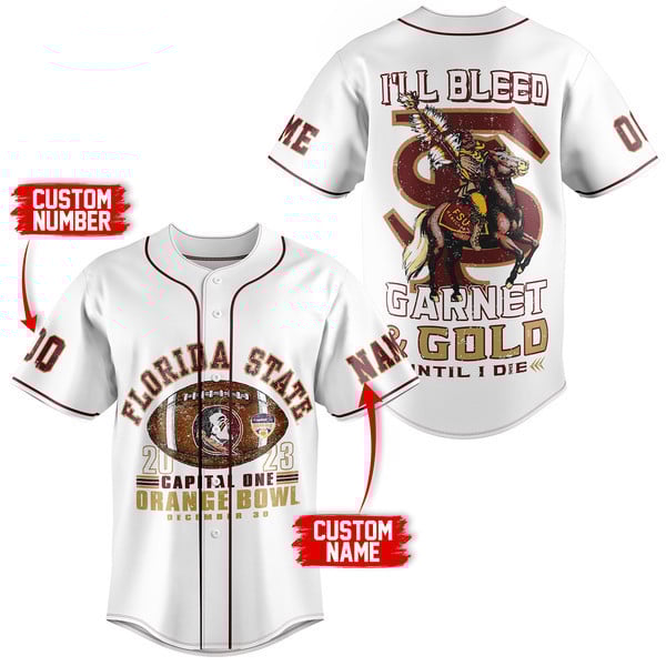 Florida State Seminoles Baseball Jersey For Fans