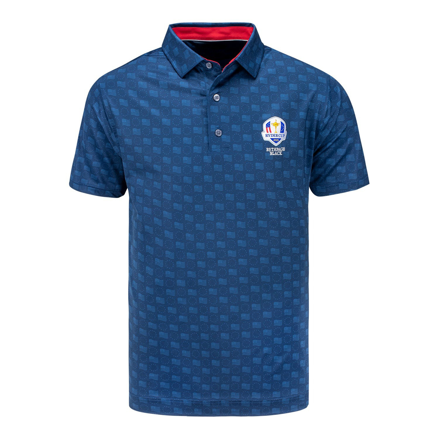 FootJoy 2025 Ryder Cup Tournament Print Polo Shirt Gifts For New Golfers