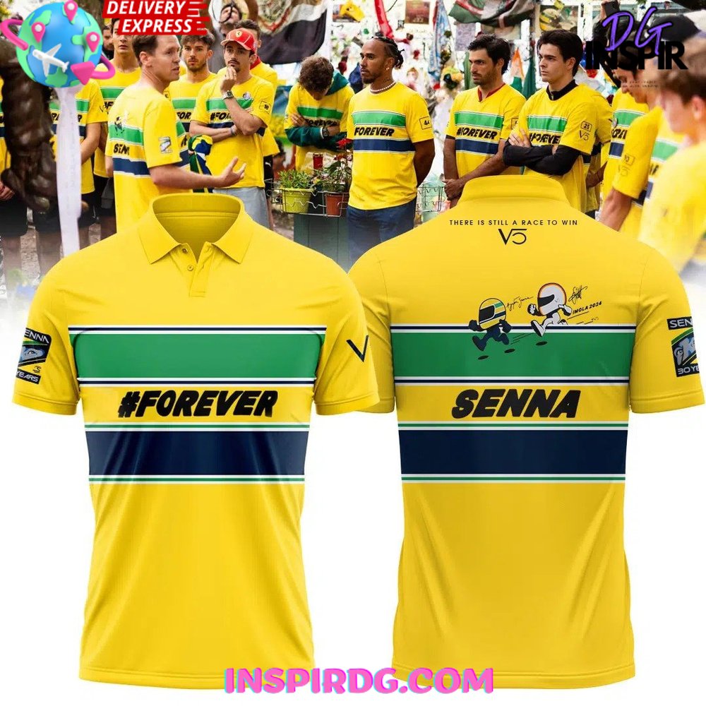 Forever Senna Monaco F1 Set Polo Cap Short