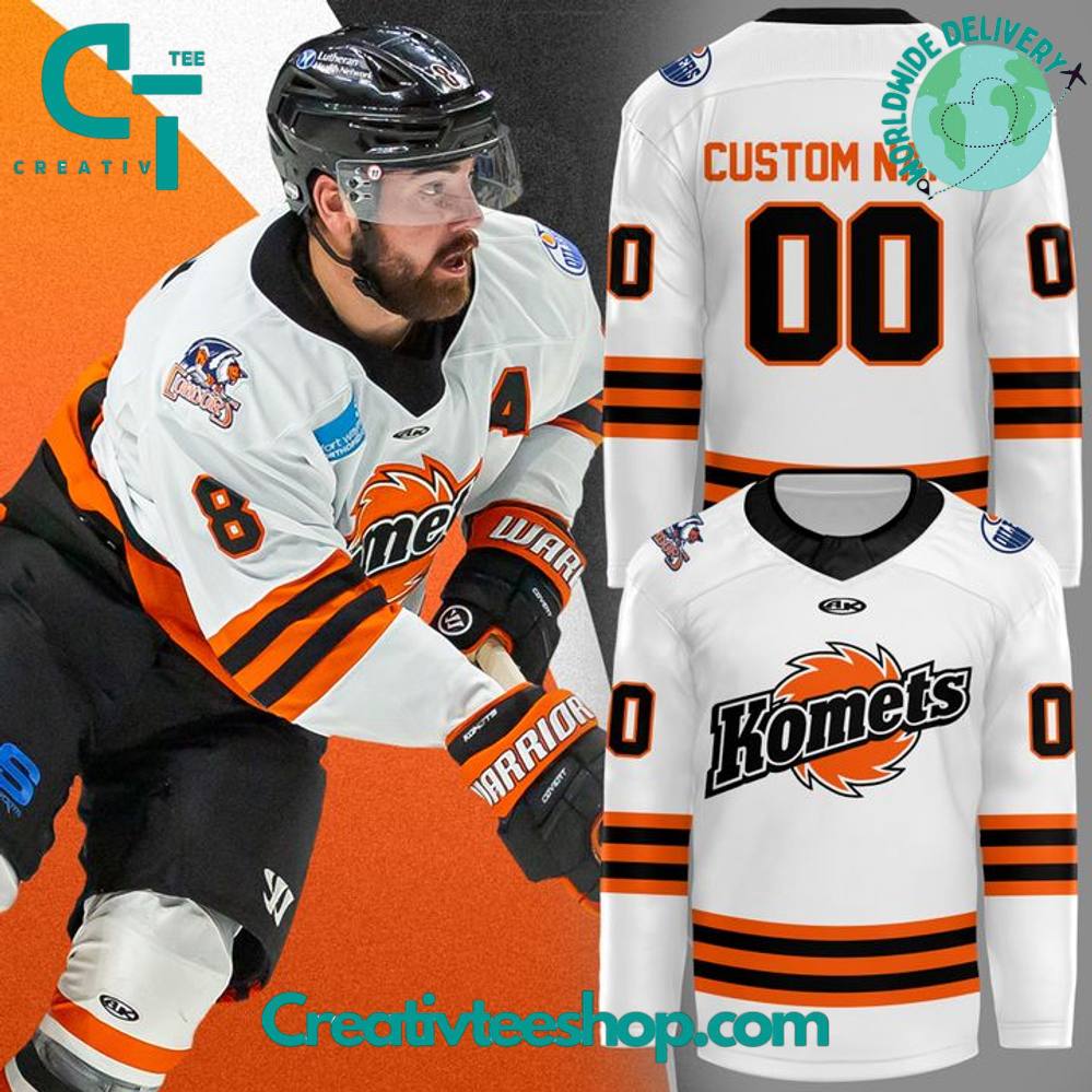 Fort Wayne Komets Kelly Cup Playoffs 2025 Special Hockey Jersey